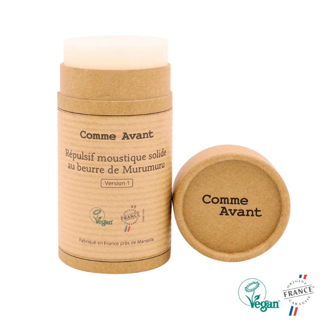 [RAMCA80] Répulsif Anti-Moustique Solide Beurre de Murumuru Comme Avant 80G