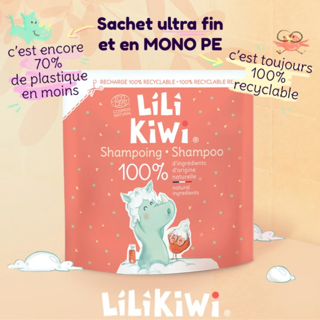 [RSLILI] Recharge Shampoing Doux Enfant Lilikiwi 150ml