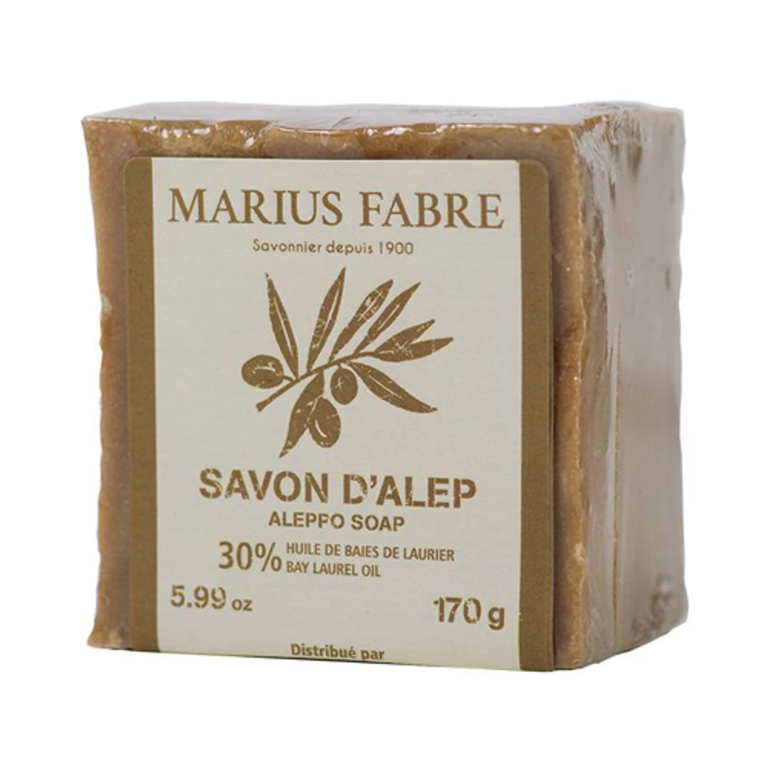 [SAE250G] Savon d'Alep Olive + 30% Baies de Laurier Marius Fabre 170G