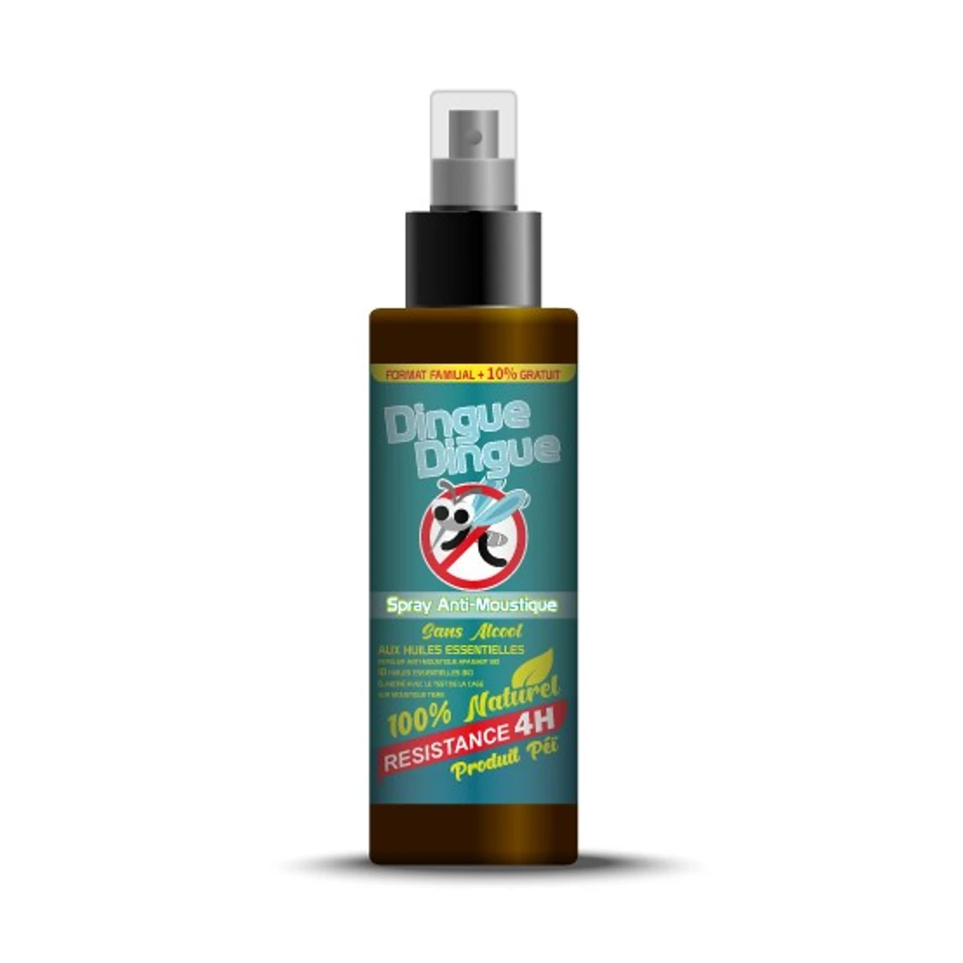 Solution Spray Anti-Moustique Dingue-Dingue 150Ml