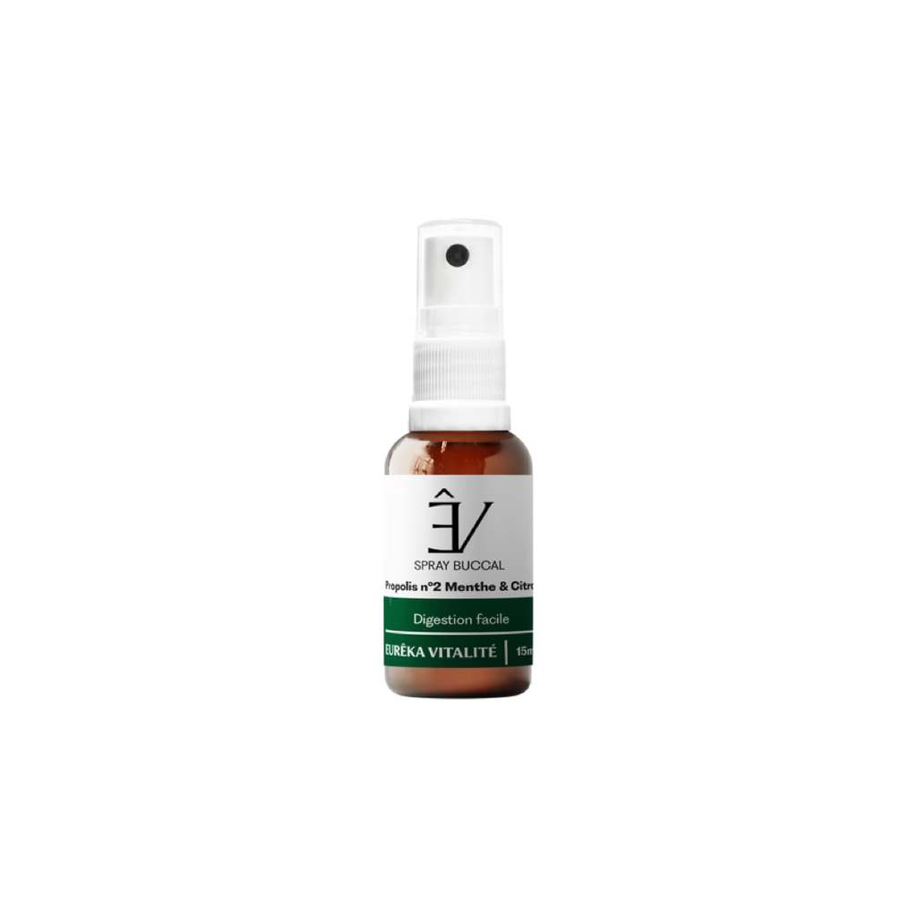 [SBP2] Spray Buccal Propolis N°2 Menthe et Citron Eureka Vitalité 15ml