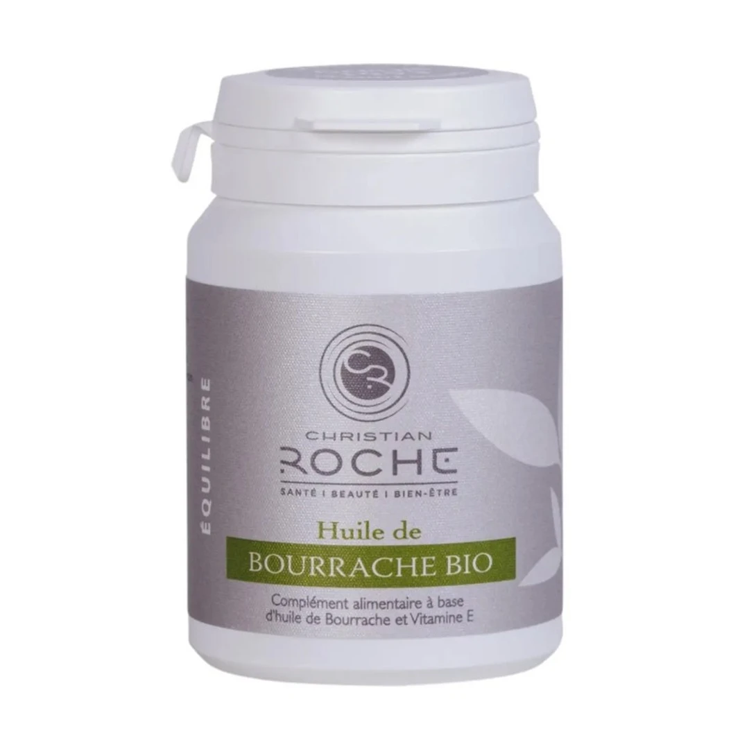[SHBNTC100] Solution Huile de Bourrache Bio Christian Roche 100 Gélules