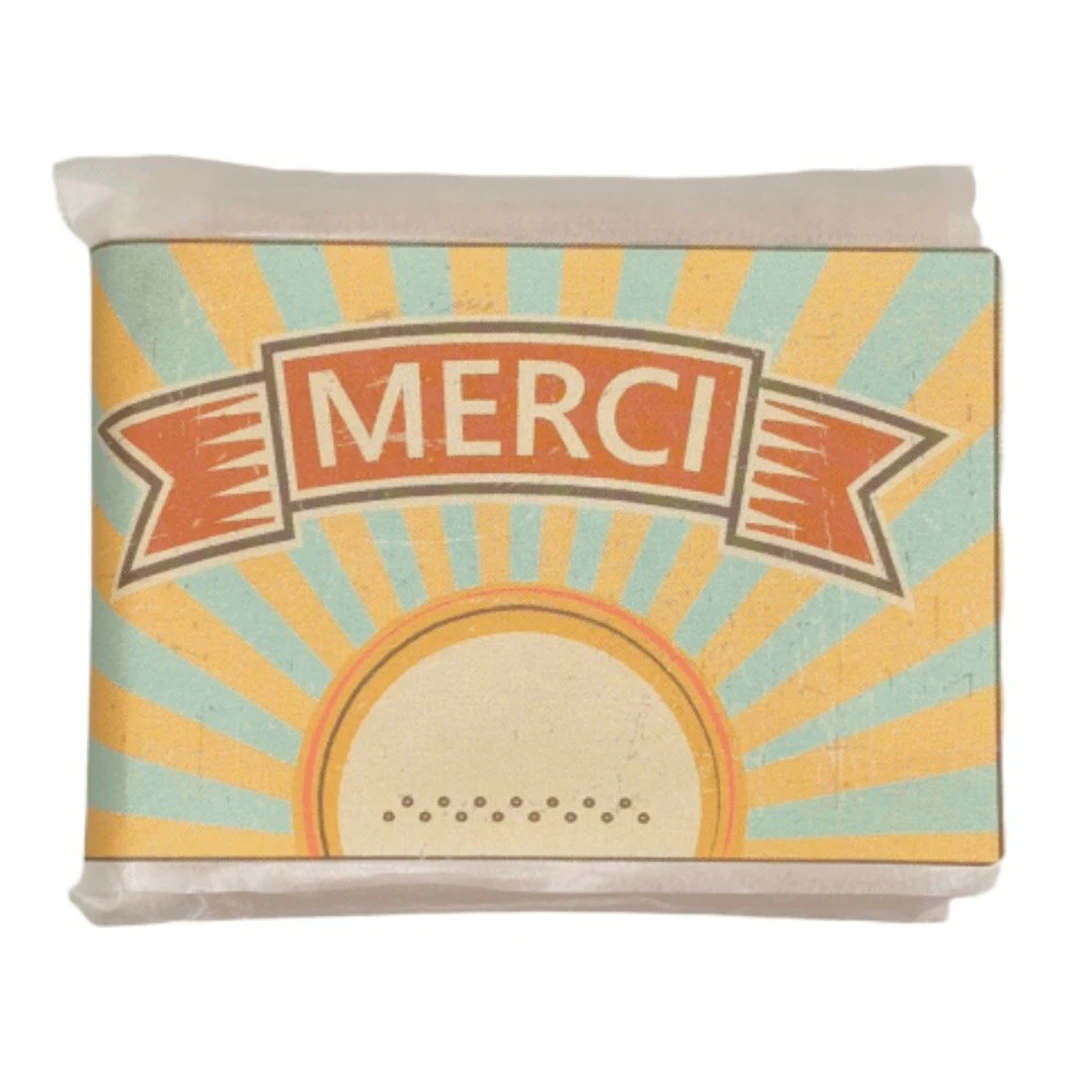 [SMERCI50GRS] Savonnette "Merci" Mas Roseau 50G