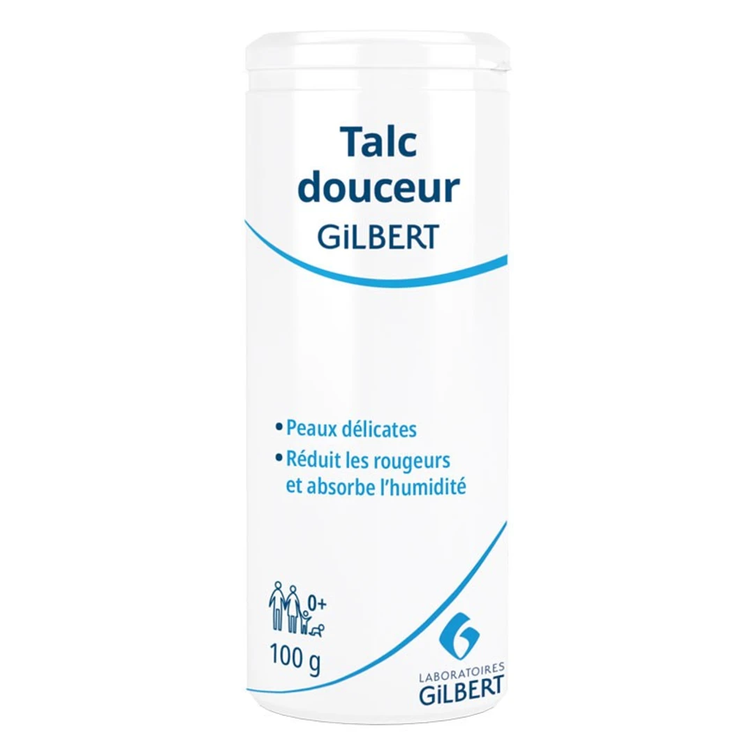 [T100G] Talc Flacon Poudreur Laboratoire Gilbert 100G
