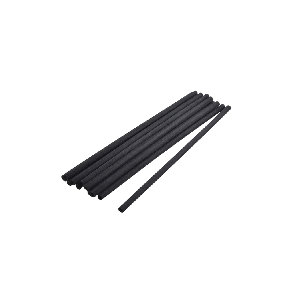 [TND] Tige Noir En Fibre Naturelle Pour Diffusion Zen Arome Lot de 10