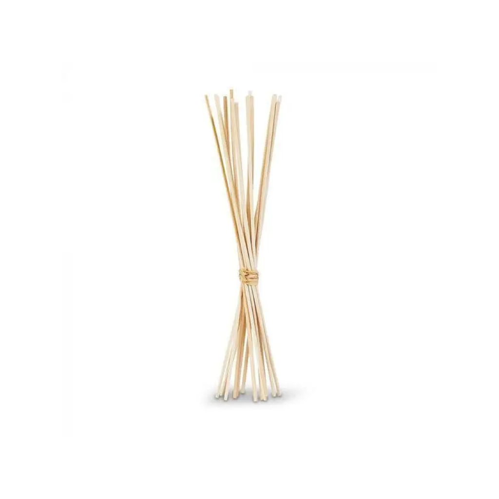 [TRN10] Tige En Rotin Coloris Naturel Pour Diffusion Zen Arome Lot de 10
