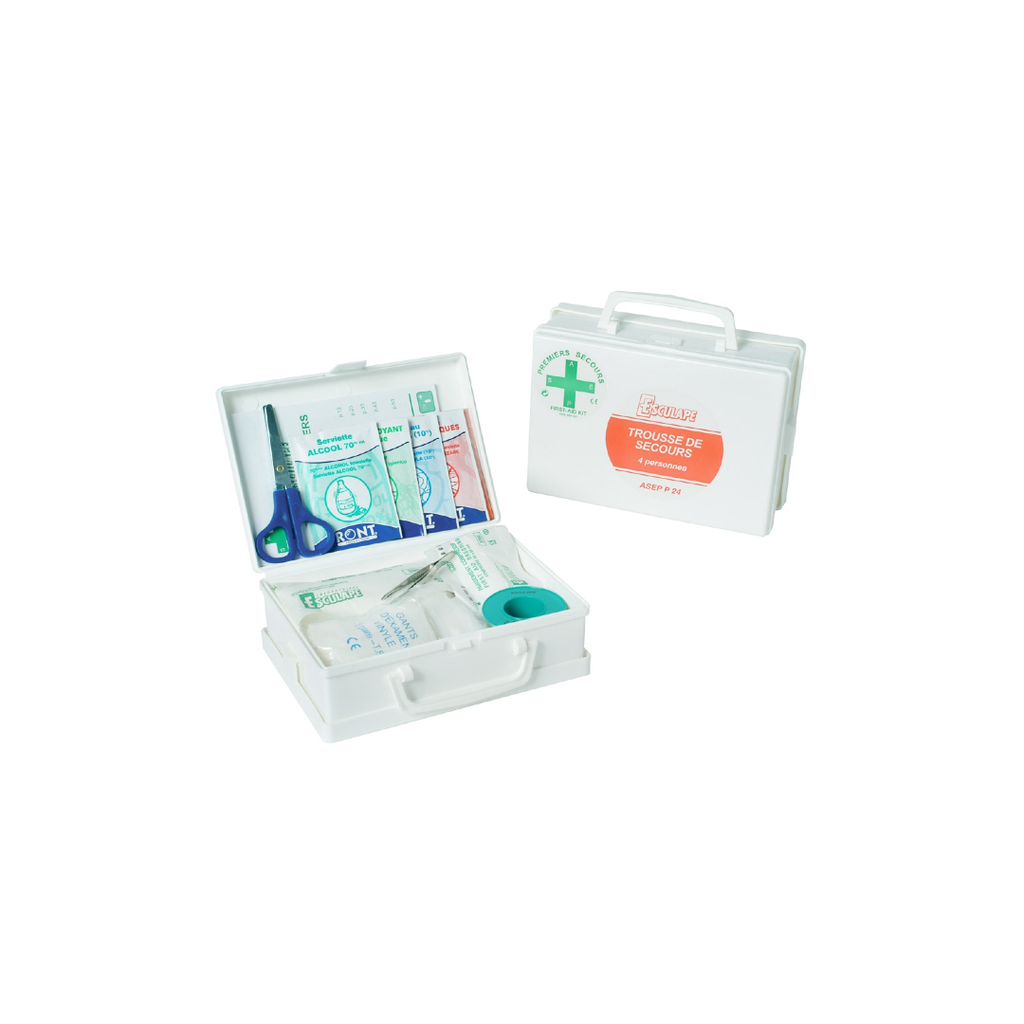 [TSEPSFA] Trousse de Secours Esculape Premiers Secours 1 à 4 Personnes
