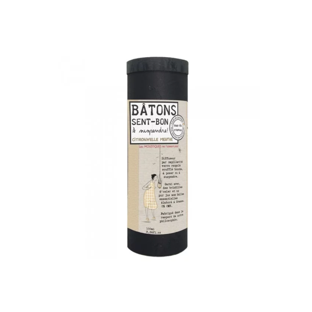 Batons Sent-Bon + Verre Souffle Mas Du Roseau 100Ml