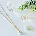 Collier de Lithothérapie Avec Pierre Semi-Précieuse Baby Shell