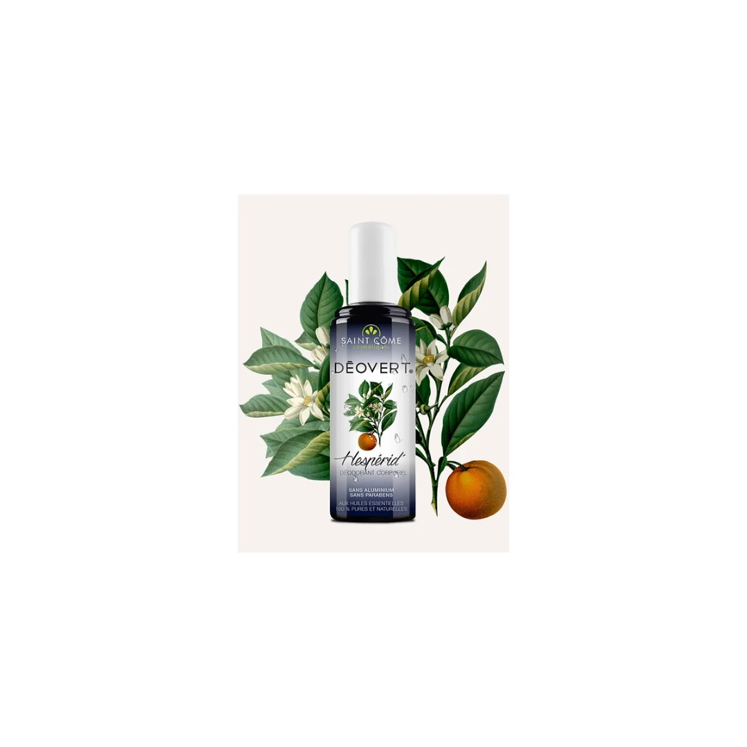 [DEOSC100ML-01] Déodorant 100% Naturel Sans Aluminium Aromaspray 100ml (Fraicheur Hesperidee)