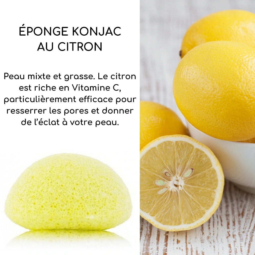 Eponge Végétale Konjac Pour le Visage Sun&Sia