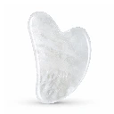 Masseur Gua Sha En Pierre Naturelle Avec Housse En Lin Sun&Sia