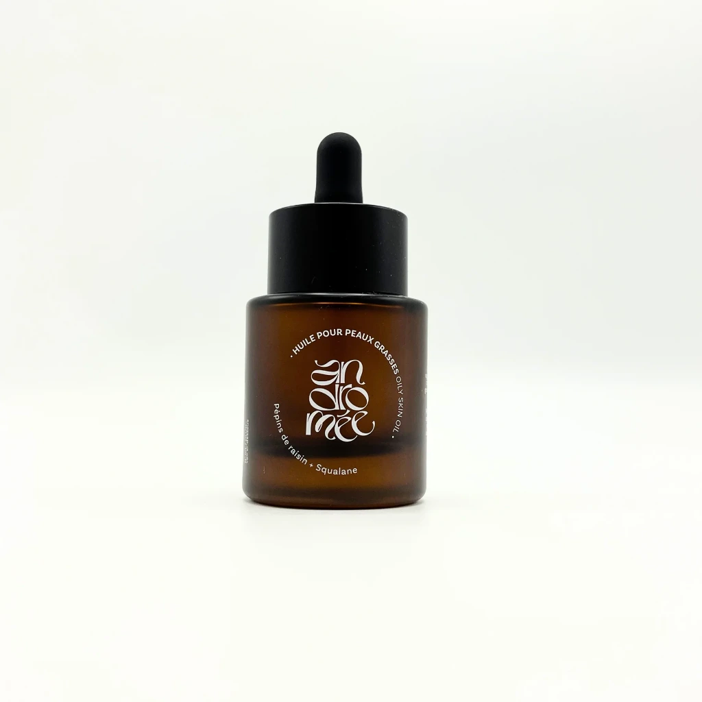 [HVA30ML-03] Huile Visage Andromée 30ml (Peaux Grasses-Raisin)