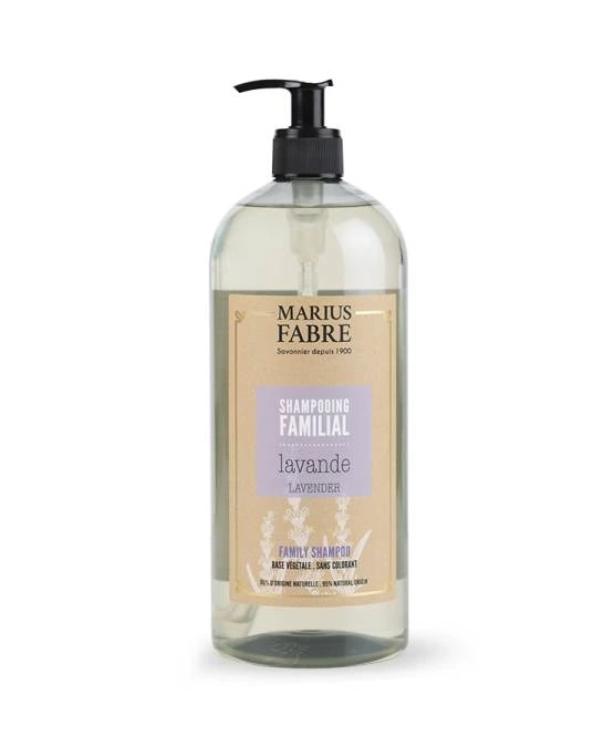 Shampoing Familial Parfumé Marius Fabre Flacon-pompe 1L