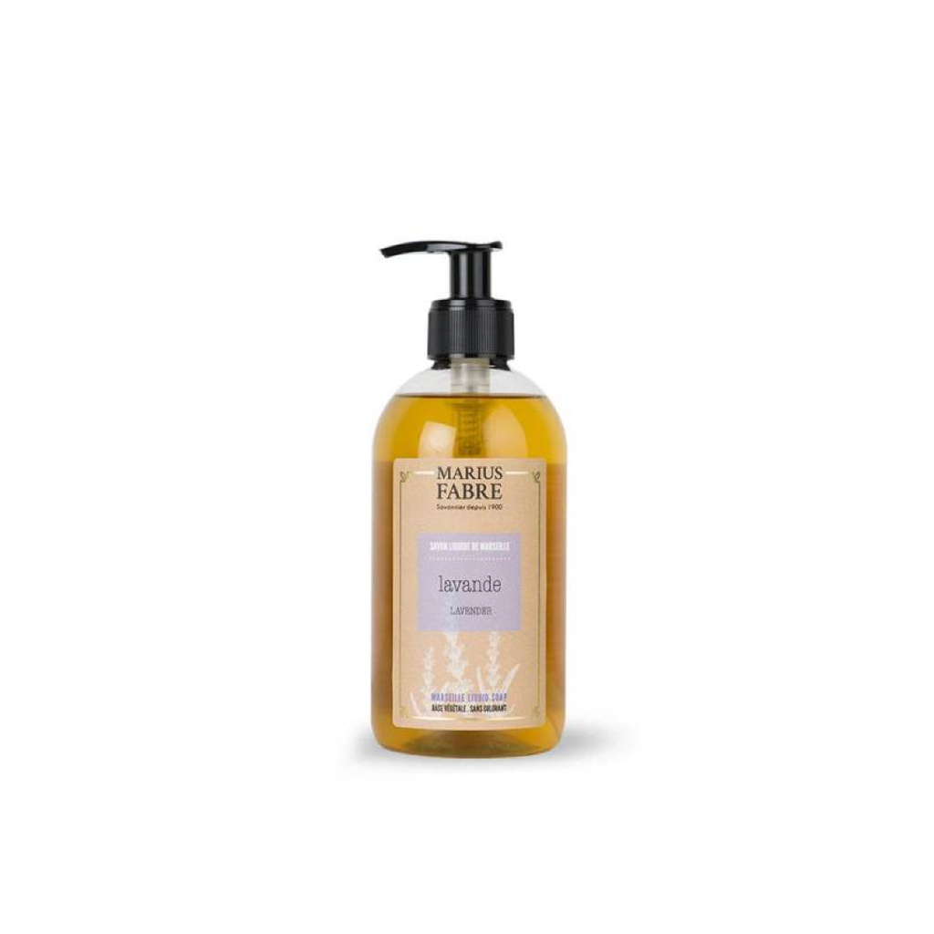 [SLMF400-06] Savon de Marseille Liquide Parfumé Marius Fabre Flacon-pompe 400 ml (Amande Amere)