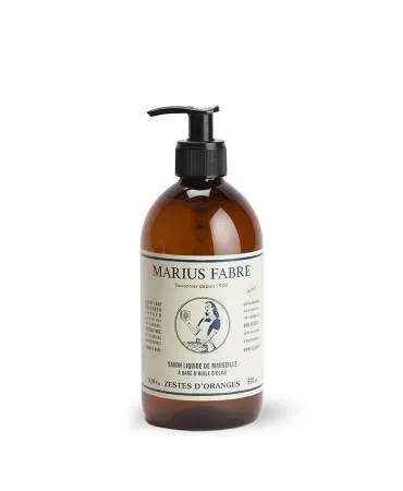 [SLMFHE1-01] Savon de Marseille Liquide Aux Huiles Essentielles Marius Fabre 1L (Pin Parasol)