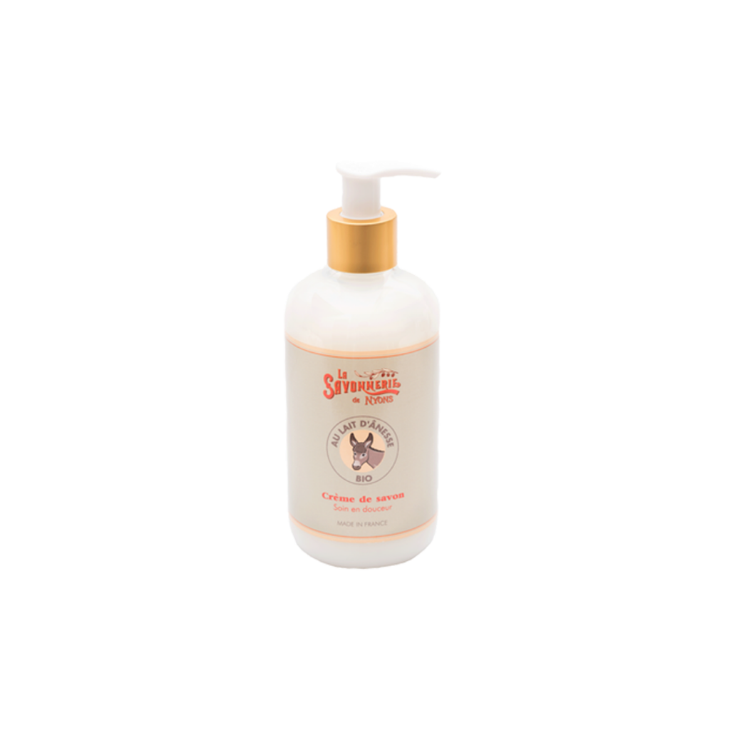 [SLLA300] Creme de Savon Au Lait D'Anesse Bio Savonnerie de Nyons 300ml