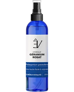 [HGRE200] Hydrolat Géranium Rosat Eureka Vitalité Flacon de 200ml