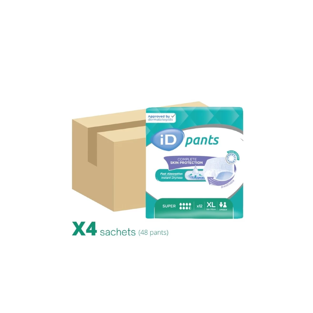 Pants ID SENSITIVE XL T4 Super Sachet de12