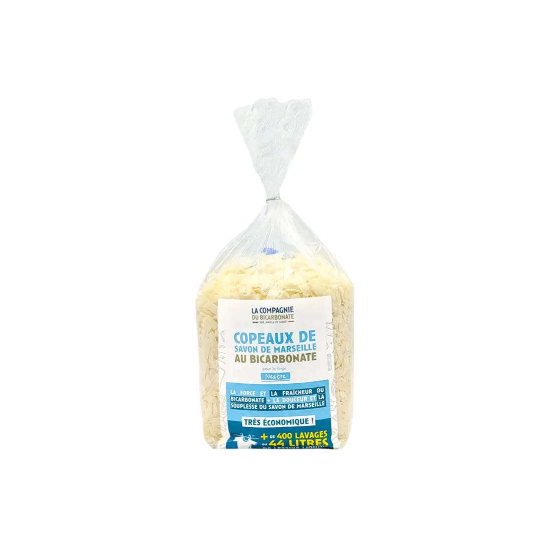 [CSMCB1] Copeaux savon de marseille sans glycérin Compagnie du bicarbonate 1kg