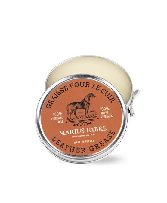 Graisse pour cuir CHEVAUX Marius Fabre pot de 100ml