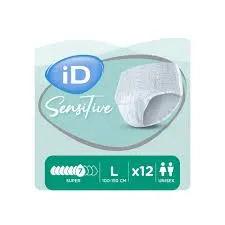Pants Adulte ID SENSITIVE T3 Large Super Sachet de 12