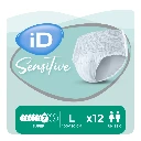 Pants Adulte ID SENSITIVE T3 Large SUPER Sachet de 12
