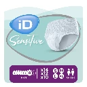 Pants Adulte ID SENSITIVE T2 Médium MAXI Sachet de 10