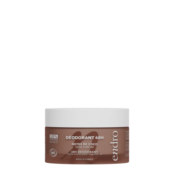 Déodorant Baume 48H Endro Pot de 50ml (Bergamote)