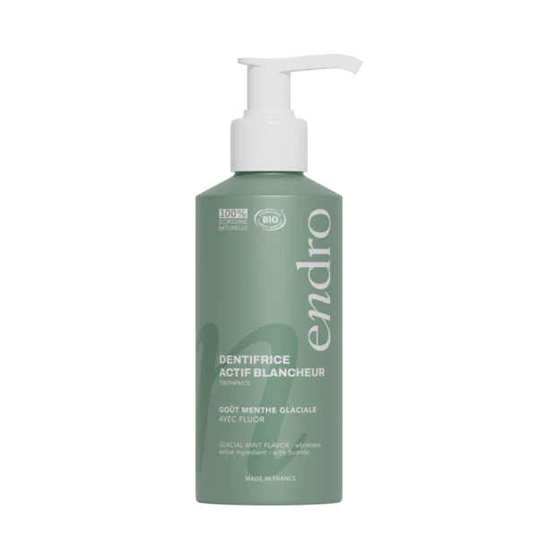 Dentifrice Actif Blancheur - Menthe Glaciale Endro 175G