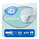 Pants Adulte ID SENSITIVE T0 XSmall Extra Plus Sachet de 14