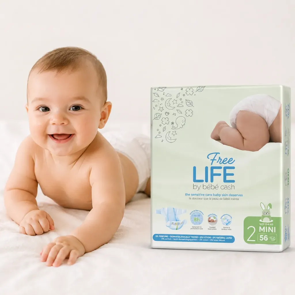 Abonnement Couches Freelife - Starter Pack (T2 Mini 3-6kg)