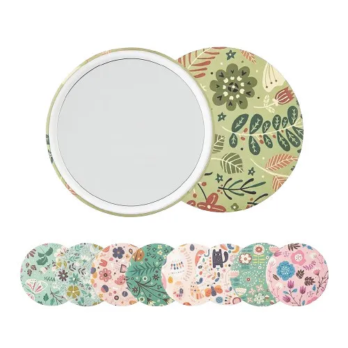 Miroir de Poche à motifs Le Mas du Roseau