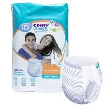 Culotte Enfant ID Comfy 11-15 ans Junior 35-55Kg Sachet de 14 Pants