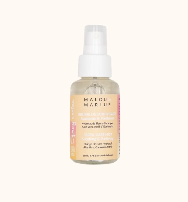 Brume pour le Visage Apaisante et Purifiante Malou et Marius Flacon de 50ml