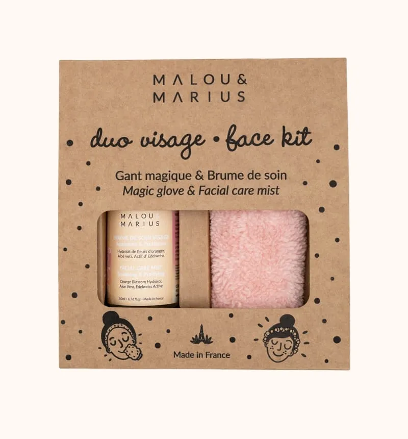 Coffret Duo Visage Apaisant et Purifiant Malou et Marius