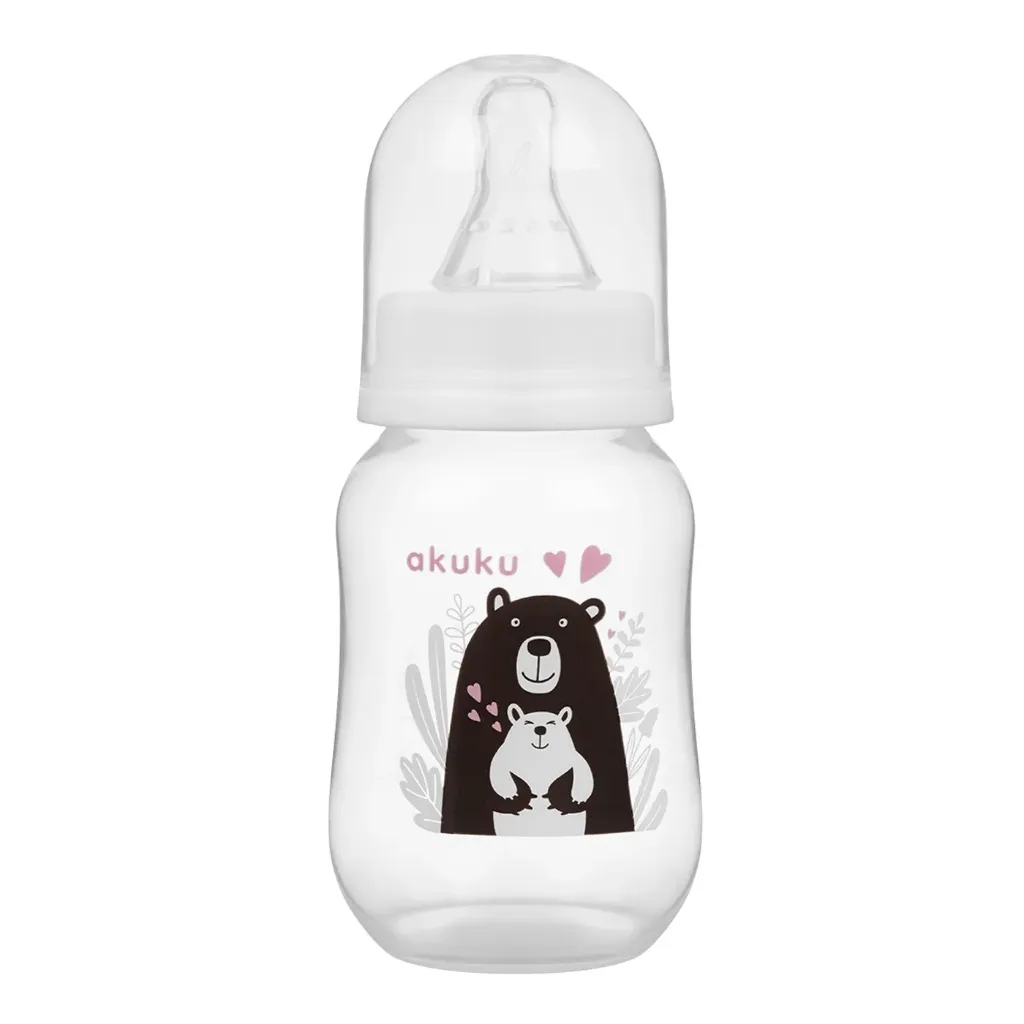 Biberon AKUKU 125ml (Blanc)