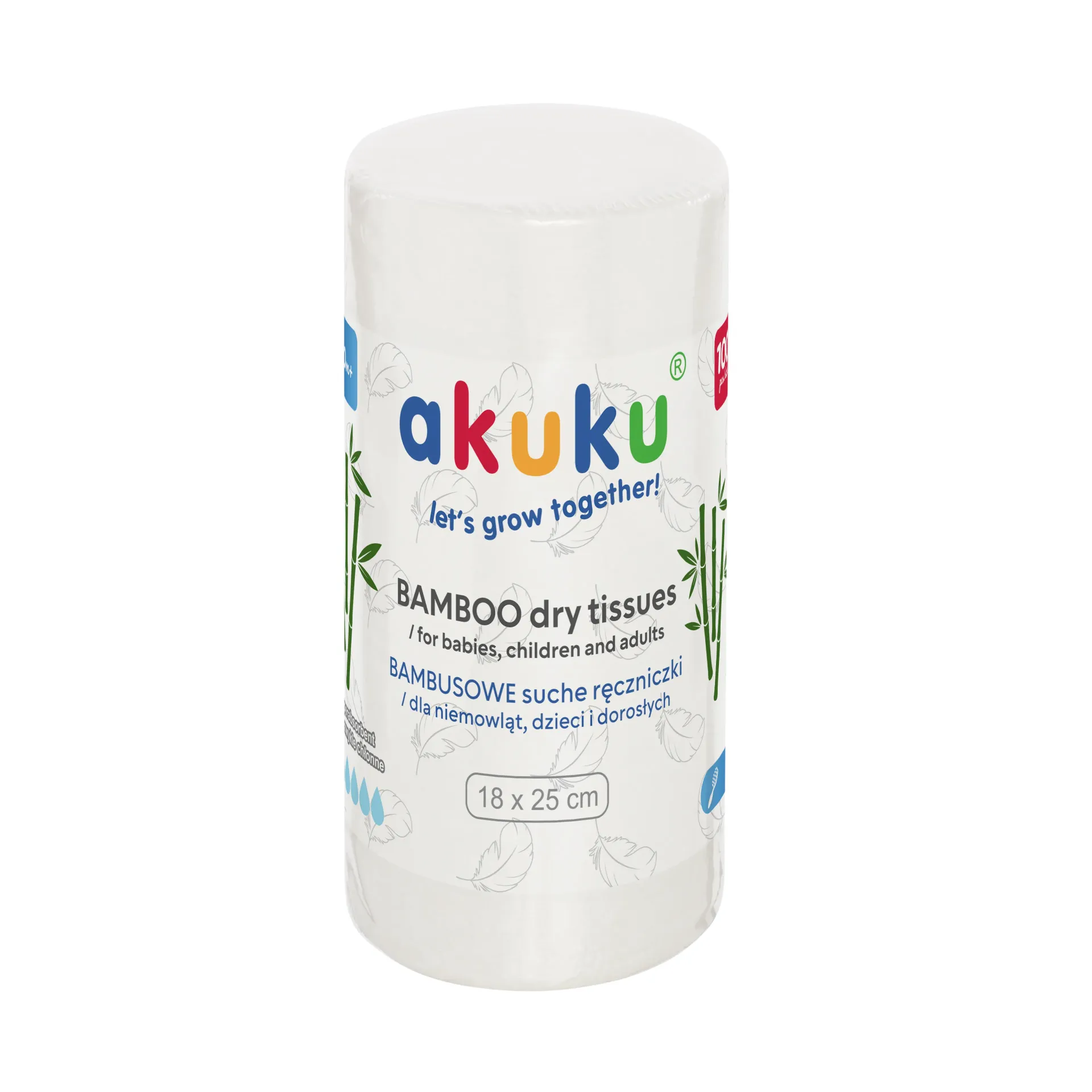 Voile de Protection Jetable en Bambou AKUKU Rouleau de 100