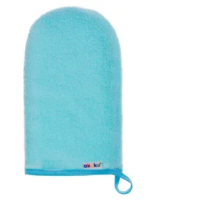 Gant de Toilette Lavable 100% Coton AKUKU Lot de 6 (Bleu)