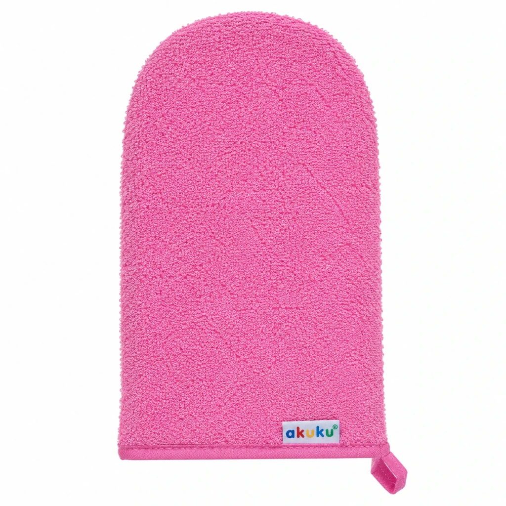Gants de Toilette Lavables 100% Coton AKUKU Lot de 6