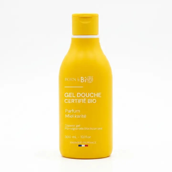 Gel Douche Born to bio Flacon de 300ml (Miel)