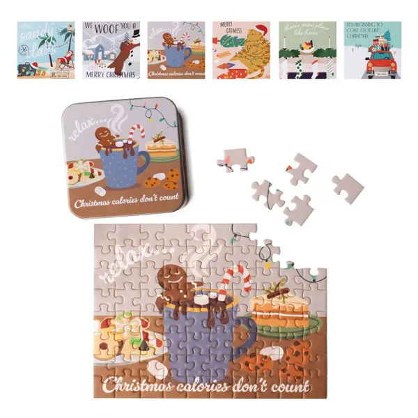 Mini Puzzle de Noel 80 pièces