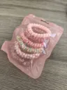 Lot de 6 Elastiques à Spirales Colorés
