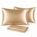 Taie d'Oreiller 50x70cm en Satin Prémium Sun&Sia La Paire