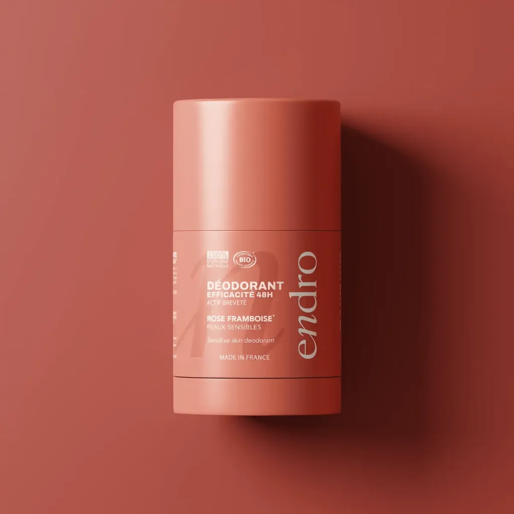 Déodorant Stick 48H Rose-Framboise Endro  50g