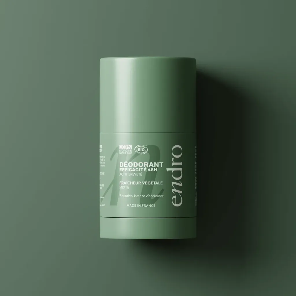 Déodorant Stick 48H Fraicheur Végétale Mixte Endro  50g