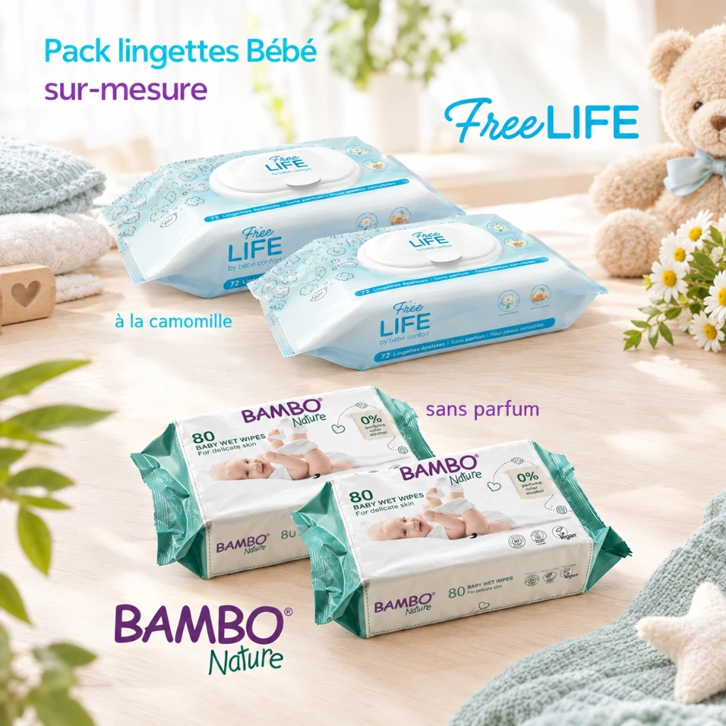 Pack Lingettes Bébé Sur Mesure